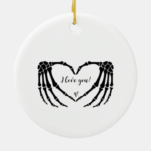 私たちの初めてのクリスマス結婚したオーナメントミスター&ミセスハート セラミックオーナメント (裏面)