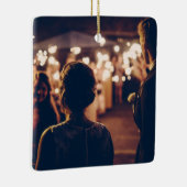 私たちの初めてのクリスマス結婚した、クリスマス セラミックオーナメント (右)