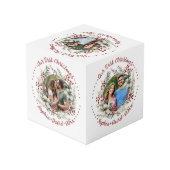 私たちの初めてのクリスマス ウェディング フォトキューブ (裏面アングル)