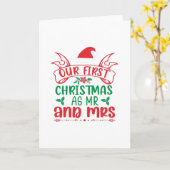 私たちの初めてのクリスマス　～ミスター＆ミセス・クリスマス～ カード (黄色い花)