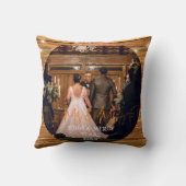 私たちの初めてのクリスマス 新婚の木 Mr. and Mrs. クッション (裏面)