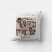 私たちの初めてのクリスマス 新婚写真 クッション (正面)