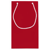 私たちの初めてのクリスマス 結婚した スモールペーパーバッグ (裏面)