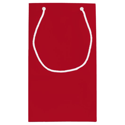 私たちの初めてのクリスマス 結婚した スモールペーパーバッグ (裏面)