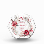 私たちの初めてのクリスマス 結婚した フォトブロック (正面)