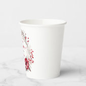 私たちの初めてのクリスマス 結婚した 紙コップ (左)