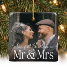私たちの初めてのクリスマス Mr & Mrs 写真 新婚