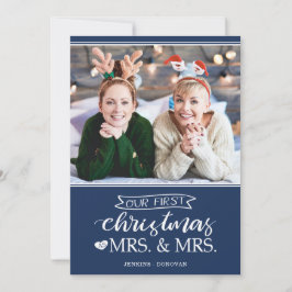 私たちの初めてのクリスマス 〜Mrs. & Mrs.〜 LGBT ホリデーカード