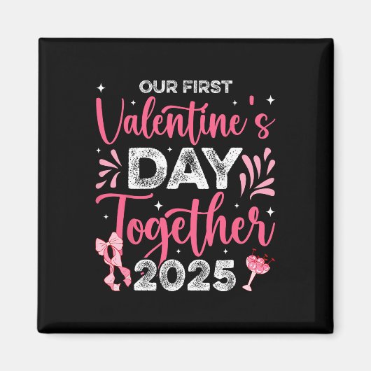 私たちの初めてのバレンタインデー 2025夫婦生活 マグネット (正面)