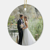 私たちの初めての結婚後のクリスマス オーナメント | 新婚 (左)