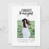 私たちの卒業おめでとう カード (正面)