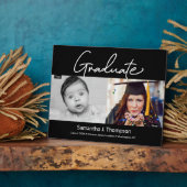 私たちの卒業生当時と今の写真記念帳 フォトプラーク (側面)