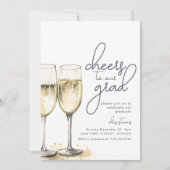 私たちの卒業祝いカスタムパーティー招待状 招待状 (正面)