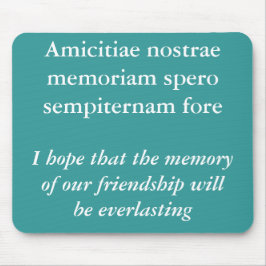 私たちの友情の記憶 マウスパッド