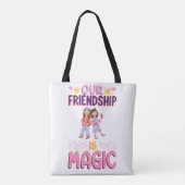 私たちの友情は魔法です . FRIENDS . BBF トートバッグ (裏面)