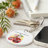 私たちの友情引用文 キーホルダー (正面右)