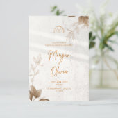 私たちの喜びとのデート、結婚式のお招き (スタンド正面)