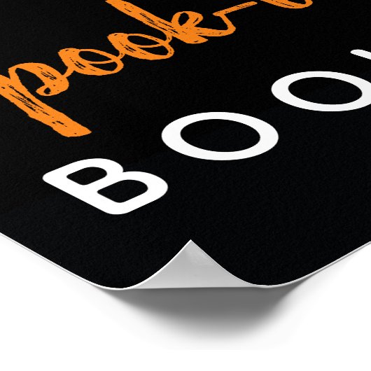 私たちの図書館は不気味な本の教室を持っている ポスター (角)