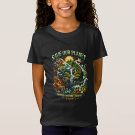 私たちの地球を守ろう Tシャツ