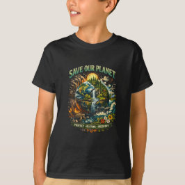 私たちの地球を守ろう Tシャツ