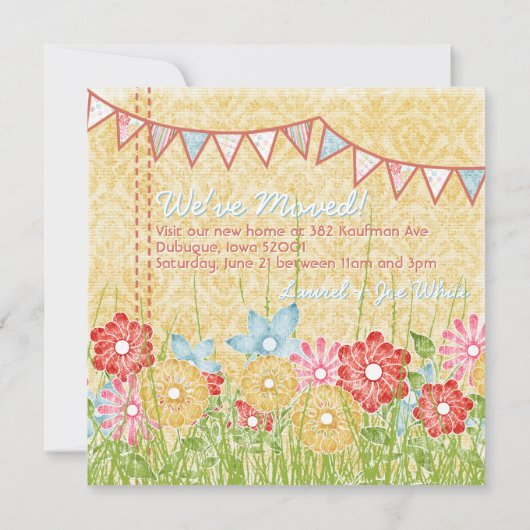 私たちの場所の動くアナウンス 案内状 (裏面)