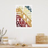 私たちの夢は全て叶え来る ポスター (キッチン)