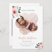 私たちの大切贈り物を満たす – ついに！ 招待状 (正面/裏面)