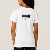 私たちの大地と共に癒す Tシャツ (裏面)