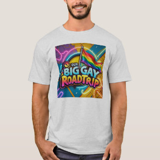 私たちの大規模なゲイのロードトリップTシャツ Tシャツ