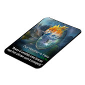 私たちの天気についての名言 マグネット (左側)