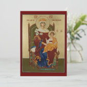 私たちの女性のワルシンガム祈りの言葉カード シーズンカード (スタンド正面)