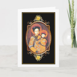 私たちの女性の中国カトリック カード