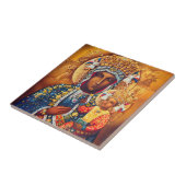 私たちの女性ヴァージンメリーウラジミールCzestochowaカトリック タイル (側面)