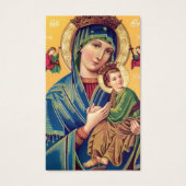 私たちの女性永久救済損失祈りの言葉同情カード (正面)