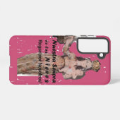 私たちの女性 SAMSUNG GALAXYケース (裏面横)