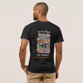 私たちの好きなことをする - 自由は私たちの本性  Tシャツ (裏面フル)