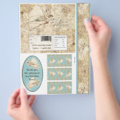 私たちの妖精の国プリンセス、ガール誕生日キャンディーラッパー チラシ (手)