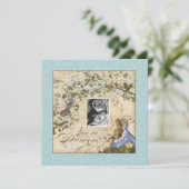 私たちの妖精の国プリンセス、ベビーガールシャワー招待状 招待状 (スタンド正面)