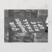 私たちの娘たちのはがき ポストカード (正面)