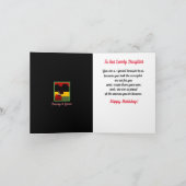 私たちの娘にアメリカンナショナルマザーズデイカー カード (内部)