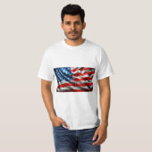 私たちの子供たちを守るICE官吏たちを支援してください Tシャツ (正面フル)