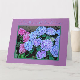 私たちの子供の母へ/幸せな母の日 カード