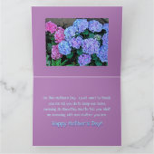 私たちの子供の母へ/幸せな母の日 カード (内部)