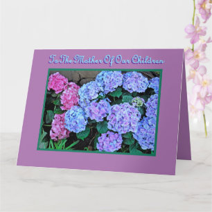 私たちの子供の母へ/幸せな母の日 カード