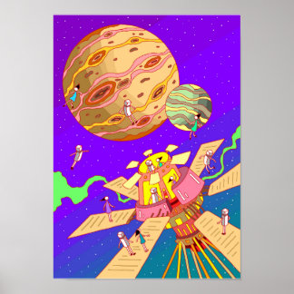 私たちの宇宙ステーション ポスター