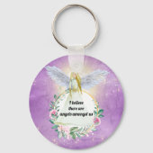 私たちの守護天使の友人の天使 キーホルダー (正面)