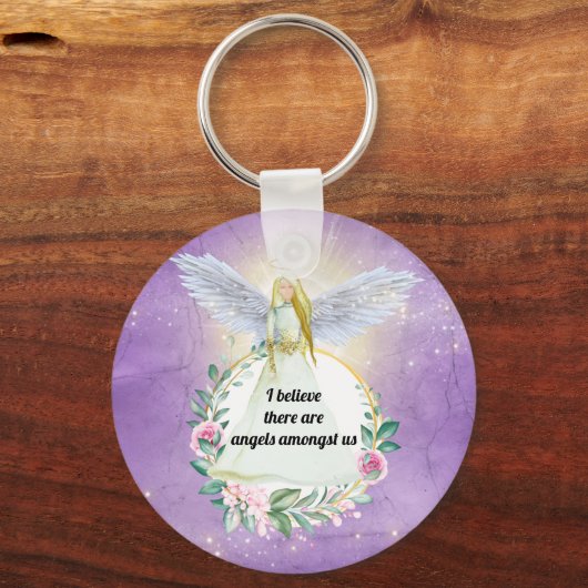 私たちの守護天使の友人の天使 キーホルダー (正面)