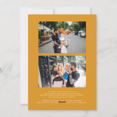 私たちの完全に不完全な家族 | 3フォトクリスマス シーズンカード (裏面)