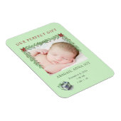 私たちの完璧な贈り物ベビー発表 マグネット (右側)