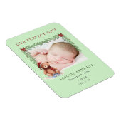 私たちの完璧な贈り物ベビー発表 マグネット (右側)
